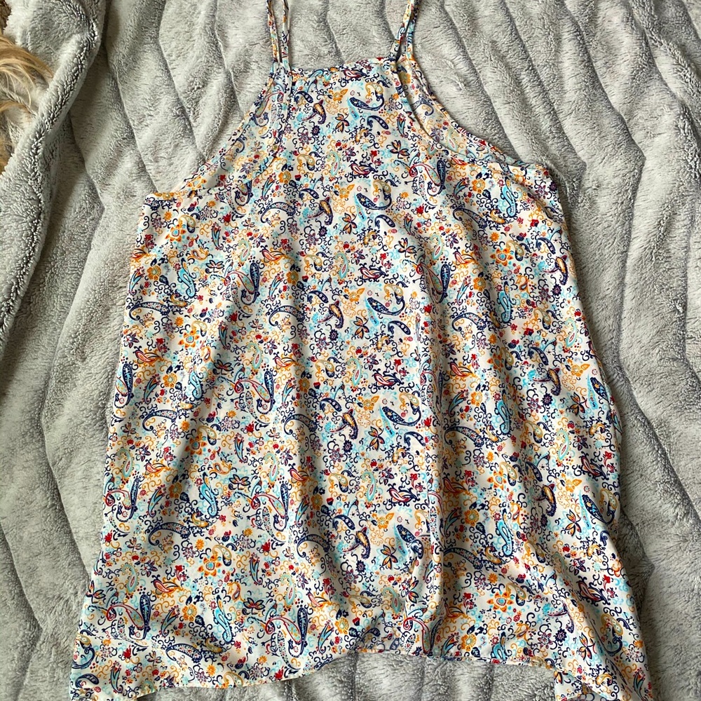 High neck tunic